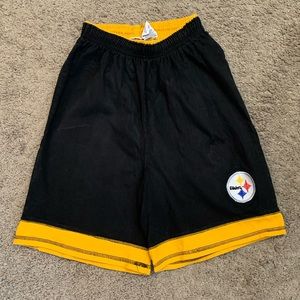 Vintage Pittsburgh Steelers Cotton Shorts Small